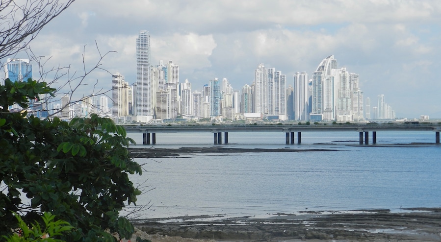 Panama City has two distinct sides - one is the historic old town, and the other side seen here is looking toward the future. #UrbanJungle