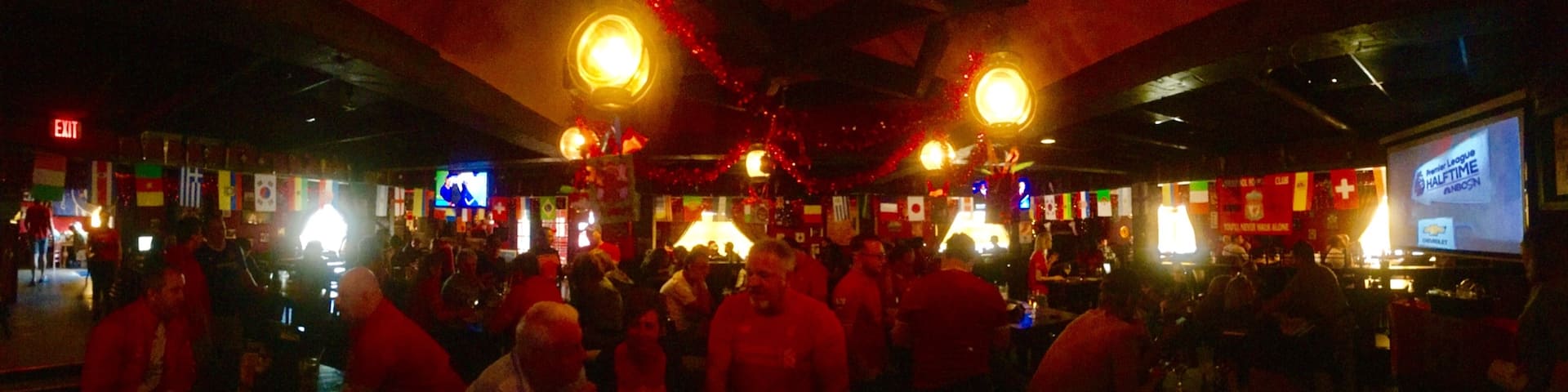 One of the best places for footy and a pint in DFW.