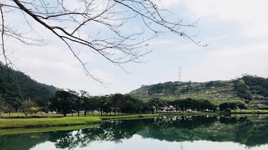 A peaceful lake in Yilan,Taiwan
Perfect place that you can just grab a book and sit on the bench for whole afternoon.
#OrbitzTravel

