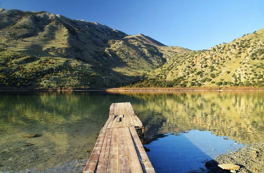 Kournas-See, Apokoronas, Kreta, Griechenland