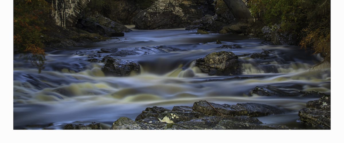 water under the bridge, a symbol for the week just past!