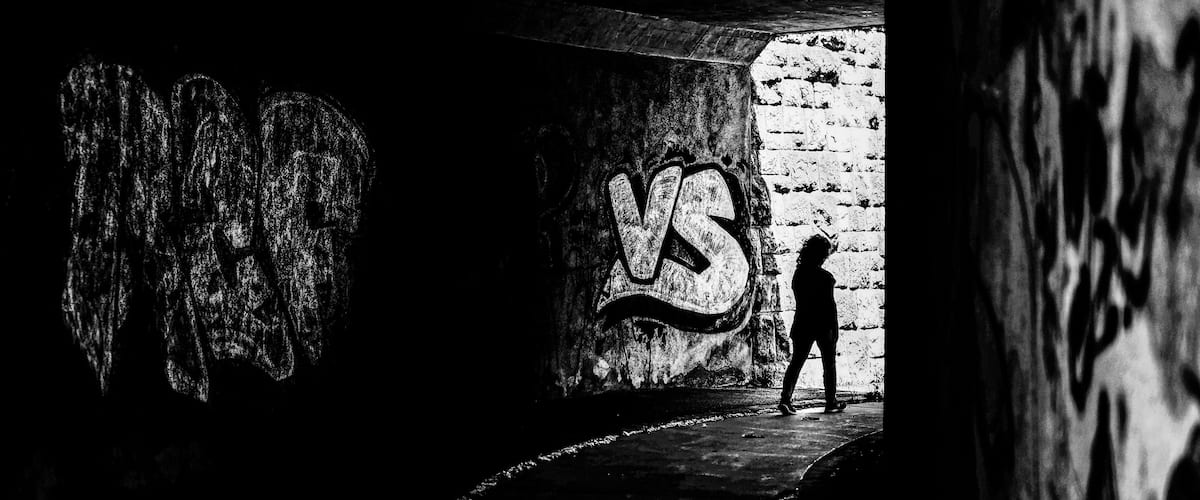 Underpass next to the Latenium bus stop. Great spot for street photography