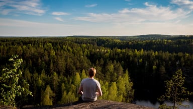 Golden hour at Katajavuori