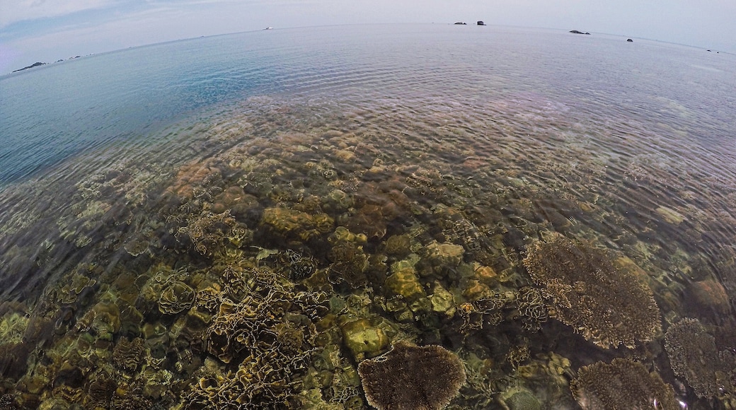 Pantai Tanjung Tinggi, Tanjung Pandan, Kepulauan Bangka Belitung, Indonesia