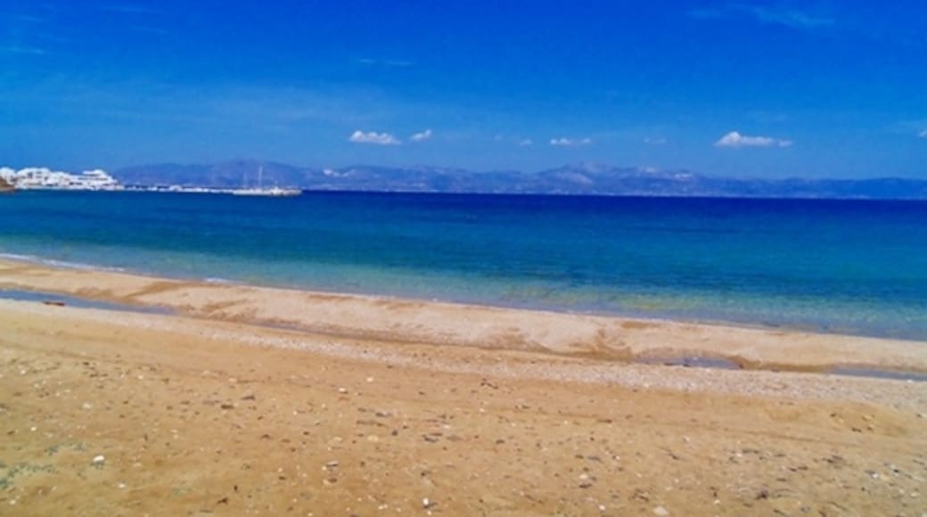 Logaras tengerpart, Párosz, Dél-Égei-szigetek, Görögország
