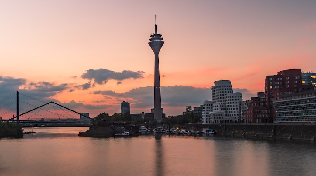 Hafen, Düsseldorf, Rhine Utara-Westphalia, Jerman