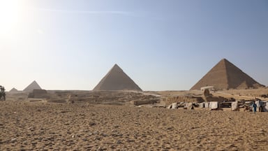 Giza Pyramids. You ever have a travel moment that you suddenly have a sense of awe, and almost a feeling of it all not being real? I had one here I just could not believe I was at this place I had always dreamed about but never thought I would be able to see. What have been your moments like that?