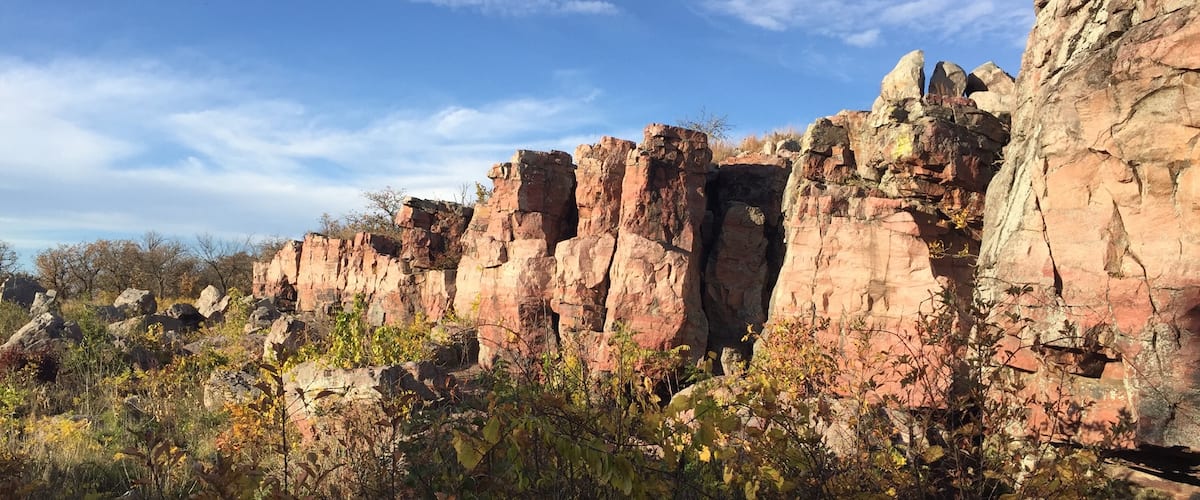 Pipestone National Monument is an incredible place. The historical and spiritual significance of the site is palpable. A place of deep reverence and peace. Visit when the sun is low in the west, lighting up the quartzite cliffs as they rise from the vast golden prairie surrounding them.