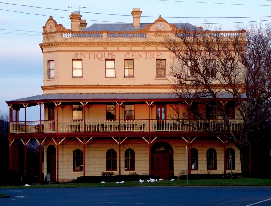 This town is in the geographical centre of Victoria and its various eras of history are evident everywhere.