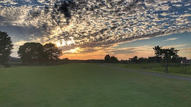 Foxfire golf course at sunset