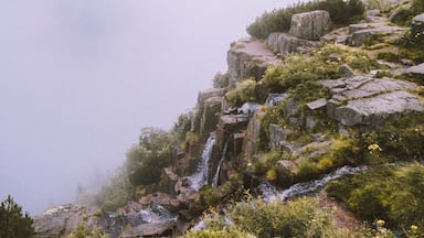 Cool waterfall in Krkonose Mountains