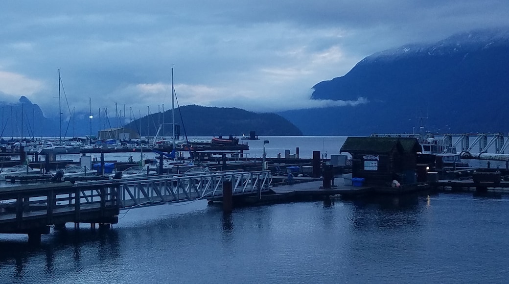 Terminal dei traghetti Horseshoe Bay, West Vancouver, Columbia Britannica, Canada