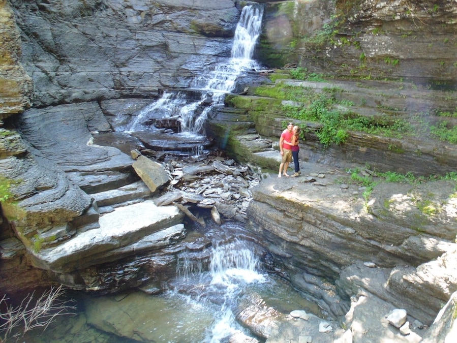 My fiancé and I have been looking for a waterfall to get married by and found this place thanks to some awesome instagram networking. So many great spots like this one in the Middleburgh area! This one took the cake, so long as it doesn't rain or if the water isn't too high. Looking for a back up plan just in case.
