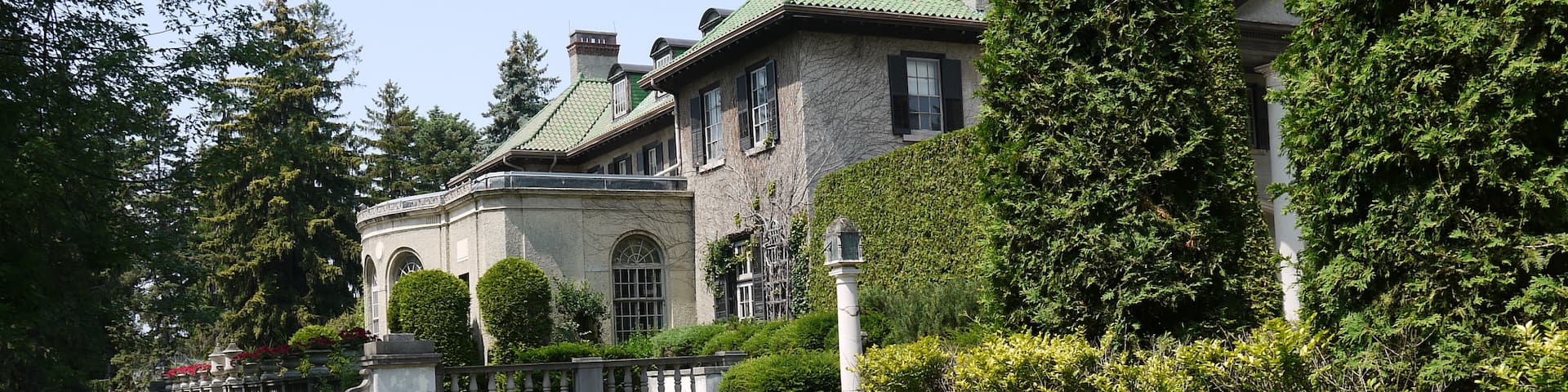 This was the home of R.S. McLaughlin, the Canadian Auto Baron and founder of General Motors Canada.