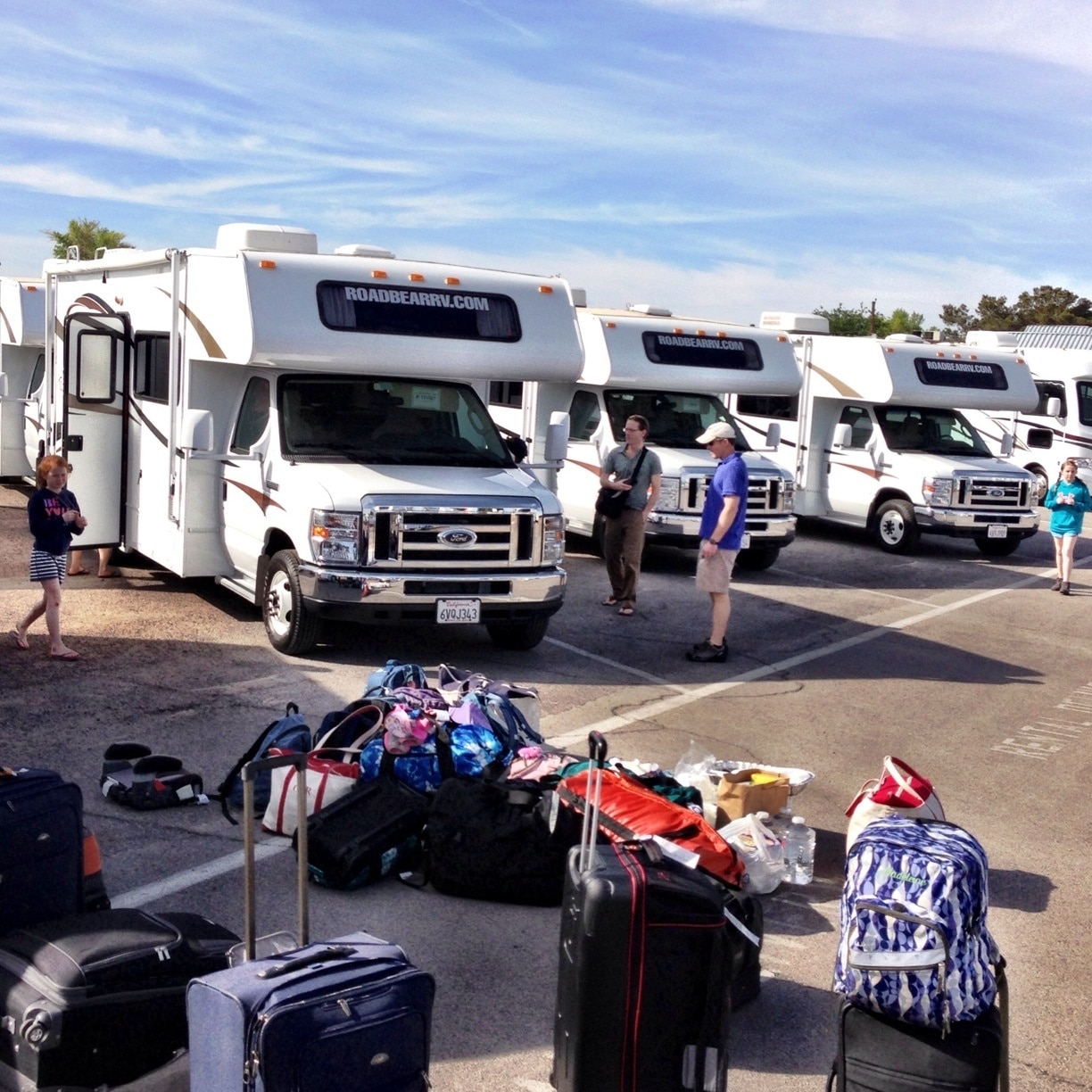 We used these guys to rent 5 RVs for a weeklong multi-family convoy around Arizona. Great outfit!  All RVs were clean, new, and complete with everything from cooking gear to camp chairs.  www.roadbearrv.com  #canyonballrun2013 
#roadtrip 
