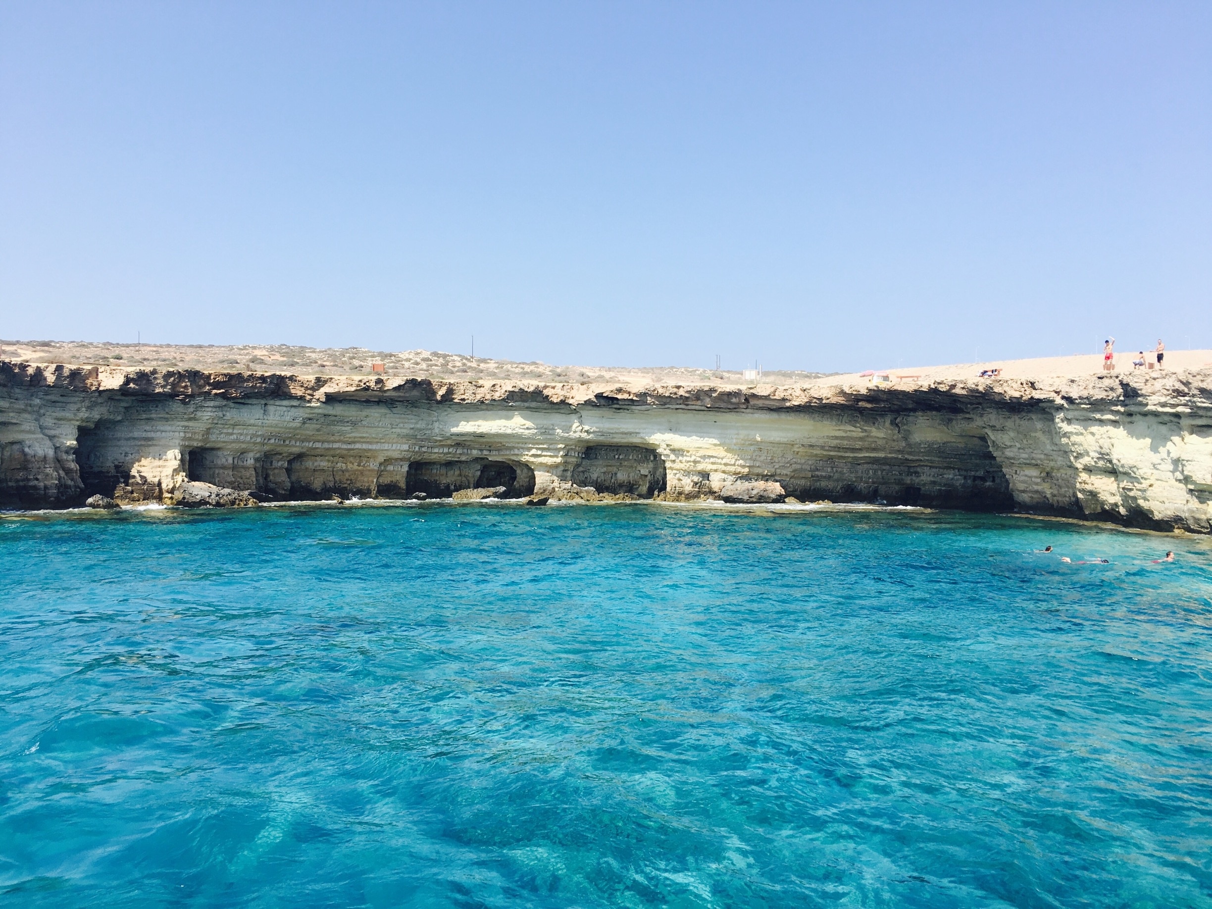 One amongst the many cliff jumping opportunities blue lagoon, Cyprus has to offer!