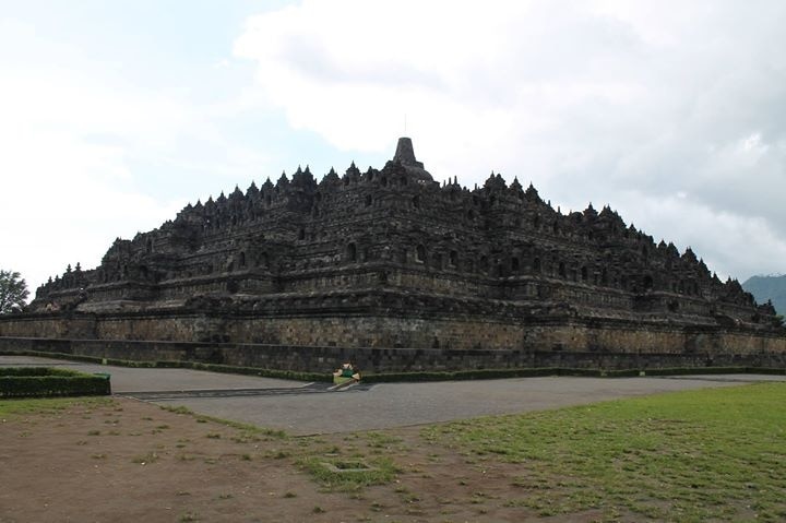 Borobodur. Group of Buddhist temples from 9th century in Yogyakarta, Indonesia.