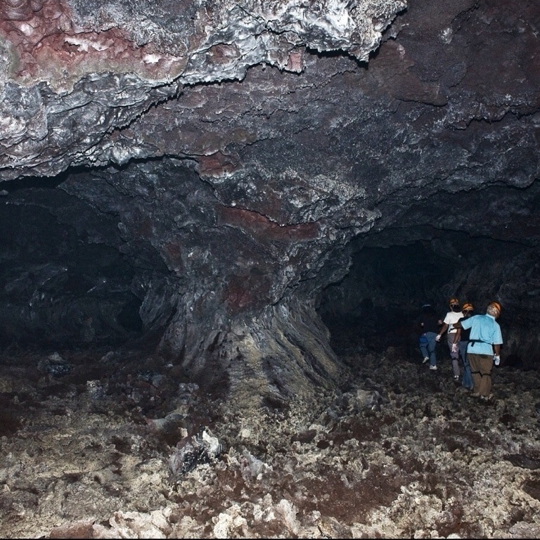 We spent over two hours navigating these 1000yo lava tubes with headlamps and kneepads while our fabulous guide Kathlyn explained how they were formed and then later used by the Hawaiian natives. Check out tour options at http://www.kulakaicaverns.com/