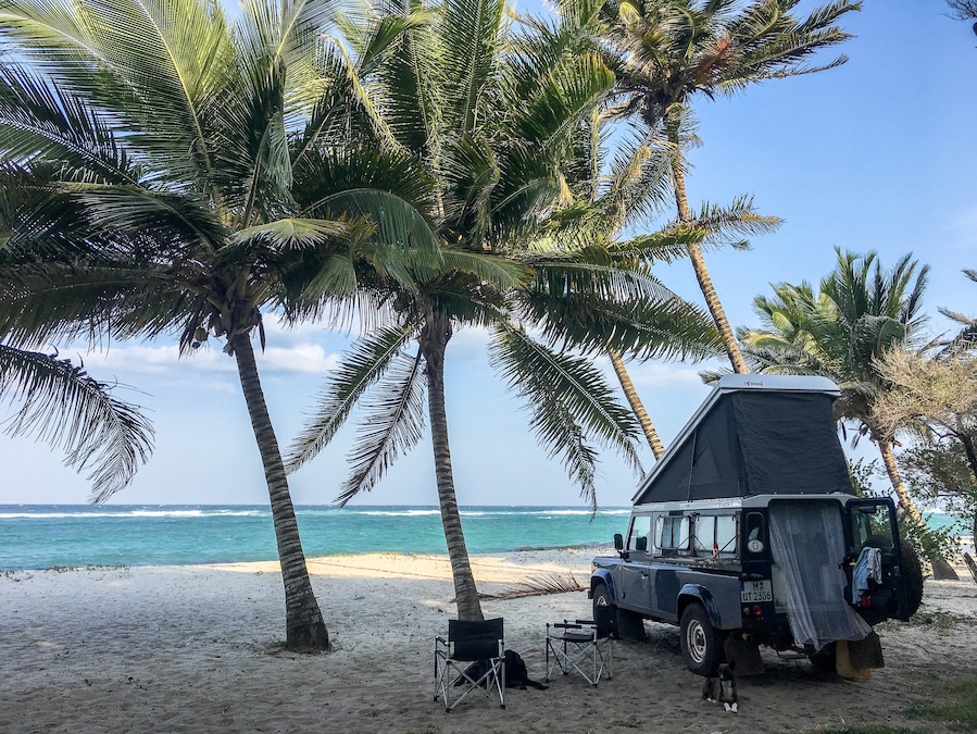 Camping on an endless white sandy beach under palm trees. It simply is paradise.
The restaurant is reasonably priced and the food good. In town you can find the best nyama choma at a place called Kombani Joint.
#OnTheRoad #camp #roadtrip #BeachTips