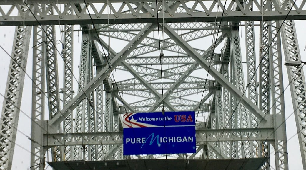 Blue Water Bridge, Port Huron, Michigan, United States of America