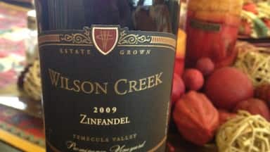  You guys know how I love going to the winery this is one from  Wilson Creek family reserve Zinfandel that I got from my brother  when he was here visiting me from Germany ... Some say it's the best  wine ever.. It is a little pricey I would say about $54 a bottle but it's worth it for a special occasion..