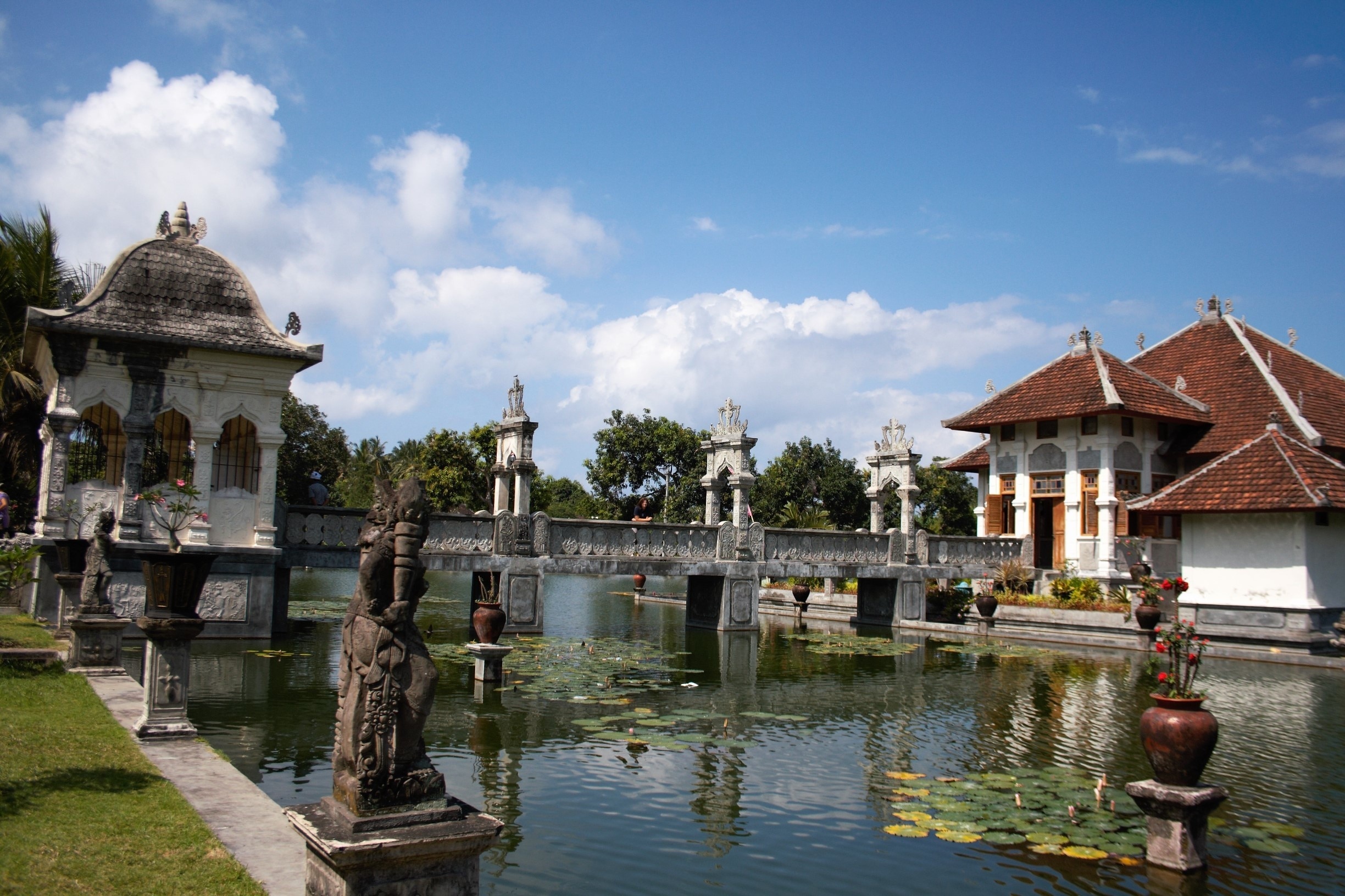 #bridge at Taman Soekasada Ujung #Water #Palace in east #bali