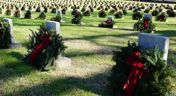 Wreaths Across America at Texas State Cemetery.