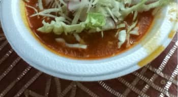 Mexican best food pozole!! 