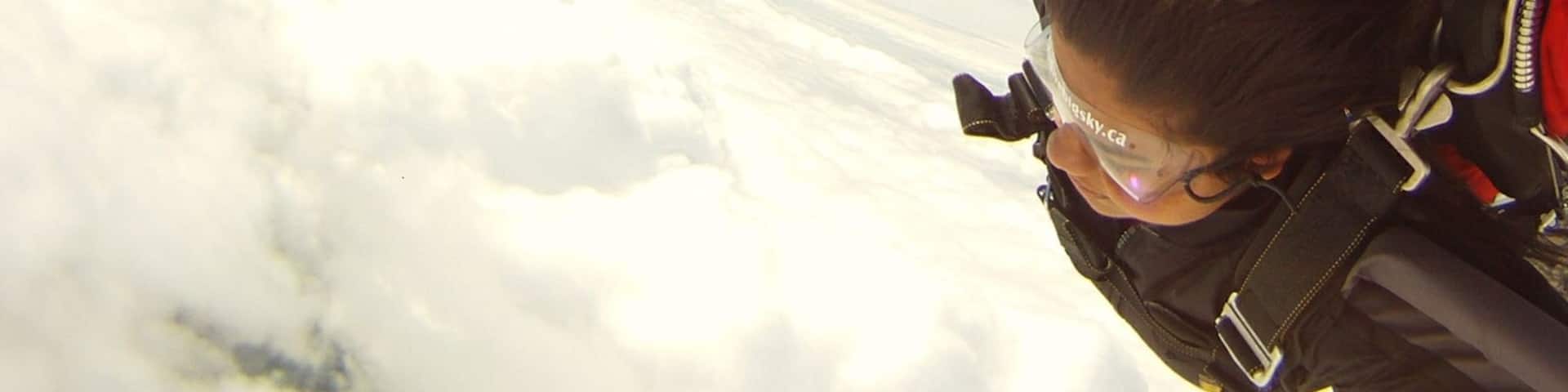 One of the most cherished memories of my life - fulfilling my childhood dream of flying through the clouds.