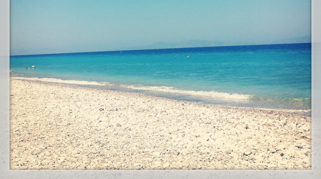 Spiaggia di Ialyssos, Rodi, Egeo Meridionale, Grecia