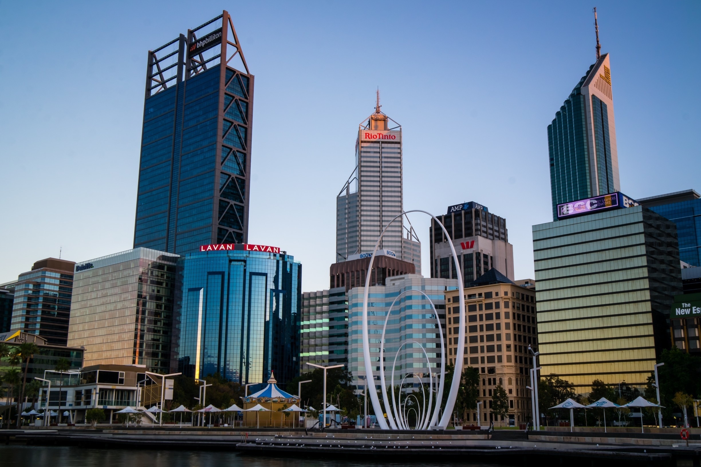 Barrack Street Jetty Ferry Terminal Perth Central Business District Attraction