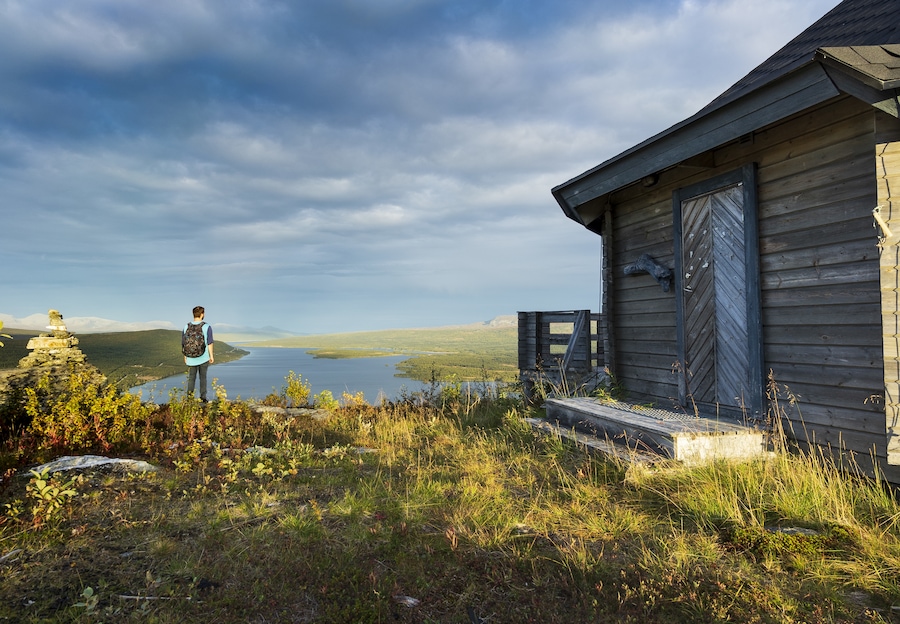 Found an awesome landscape photography spot at the top of klimpfjäll skislope