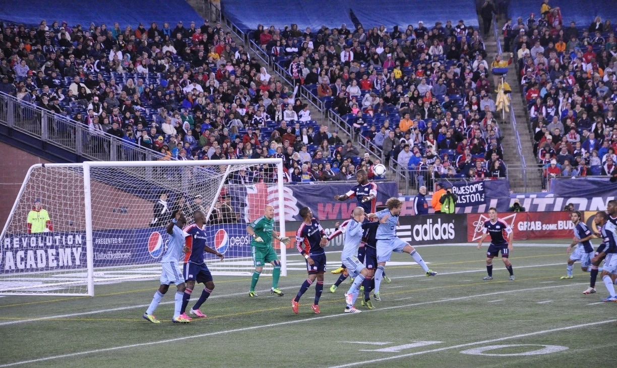 Gillette Stadium is also home to the New England Revolution, our pro soccer team.  Tickets are easy to get and not crazy expensive.  And there is always a section reserved for the hooligans, who keep the energy up for the whole stadium!