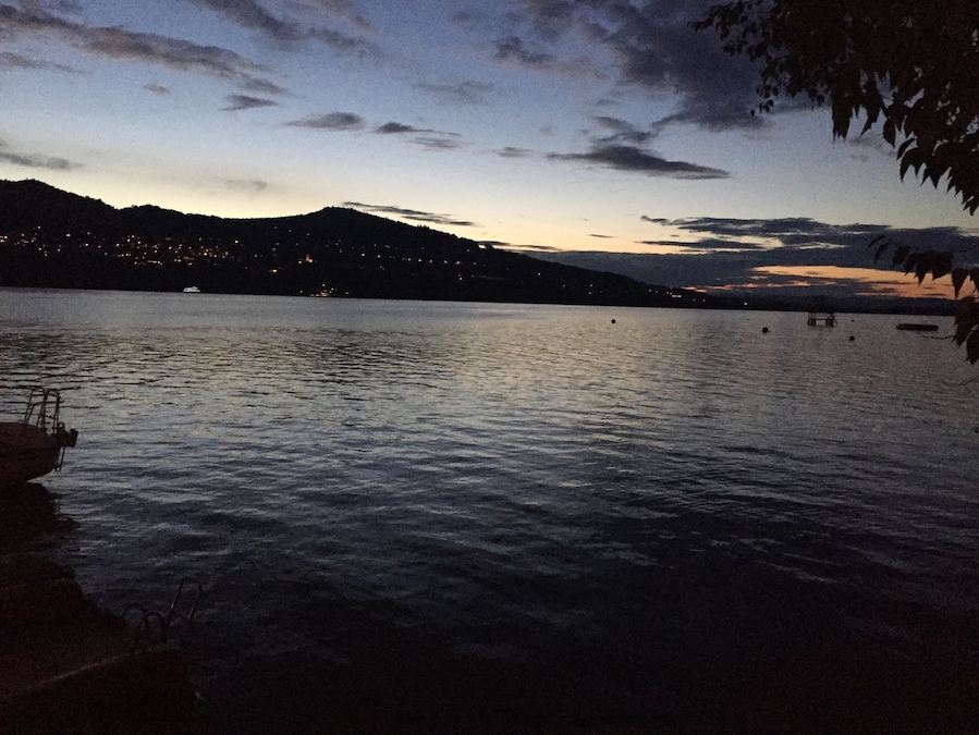 Dusk on Lake Hallwyl