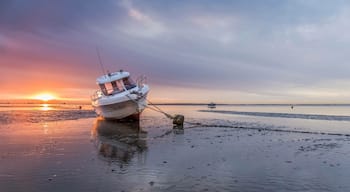 Beautiful sun rise in Thorpe bay Essex 