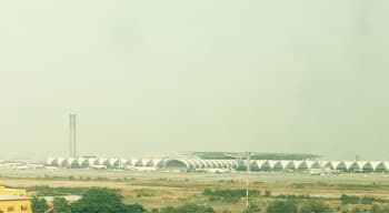 Looking at Bangkok Airport. It's a Big one!  