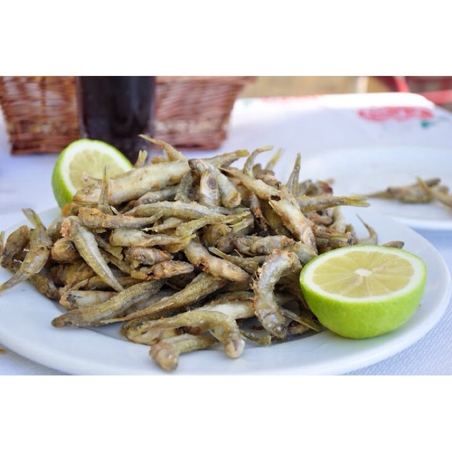 Tasty little fish from Limni Trichonida.