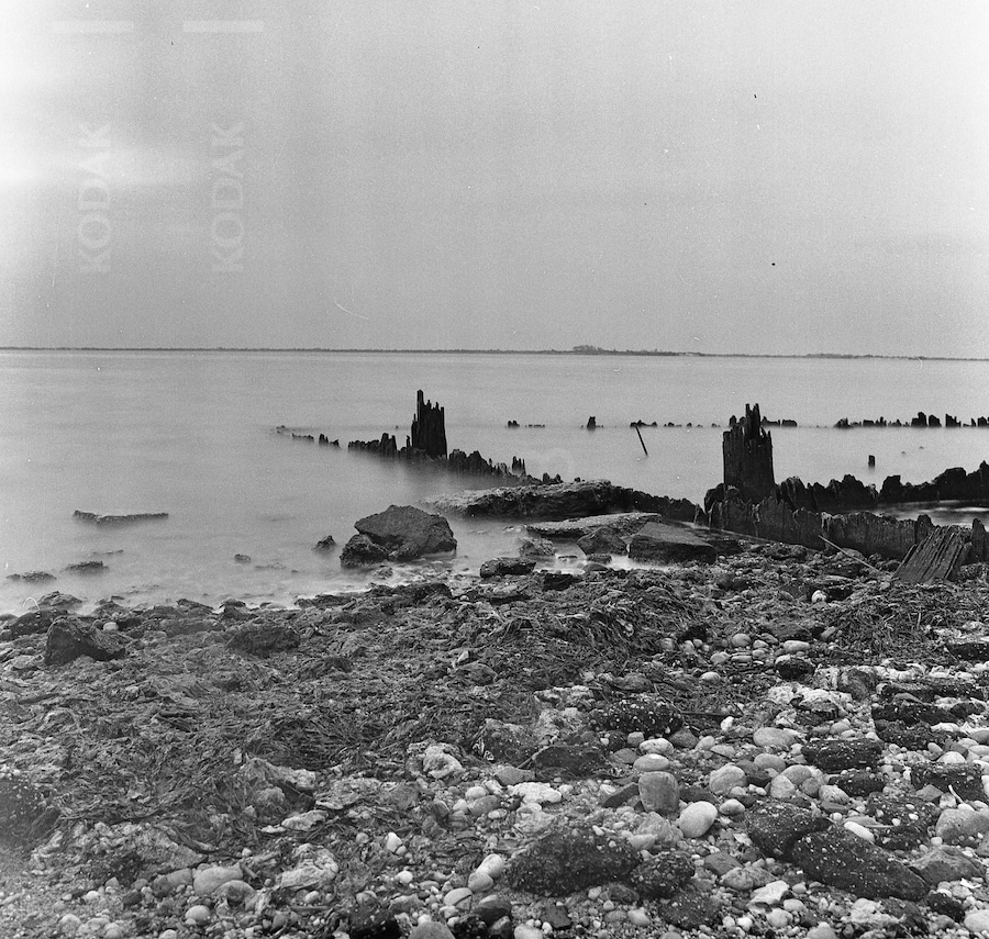 At the end of bergen ave. Free parking with views of the great south bay