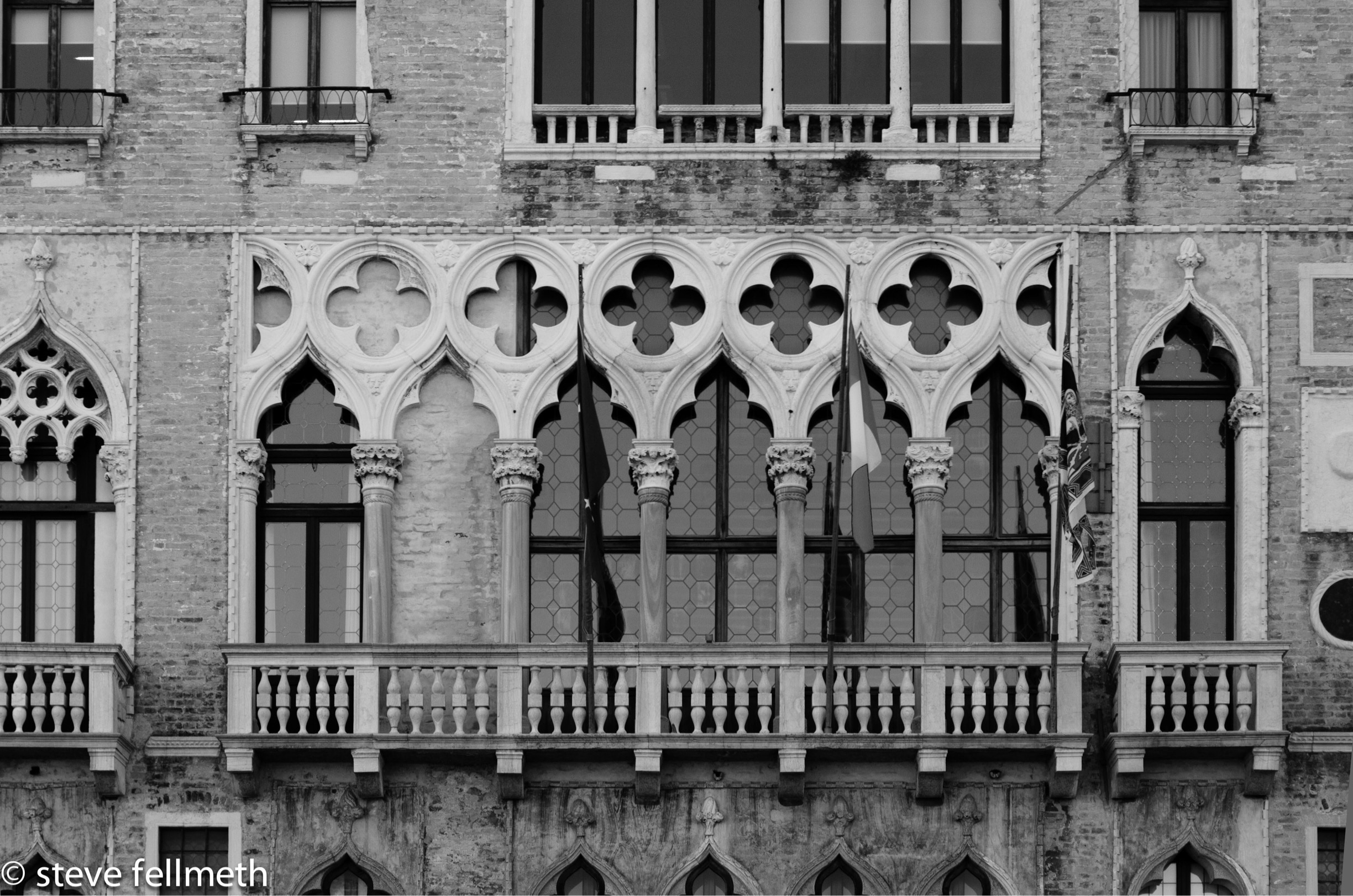 One of the many amazing architectural facades in Venice #details