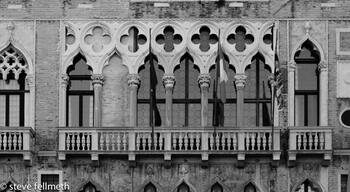 One of the many amazing architectural facades in Venice #details