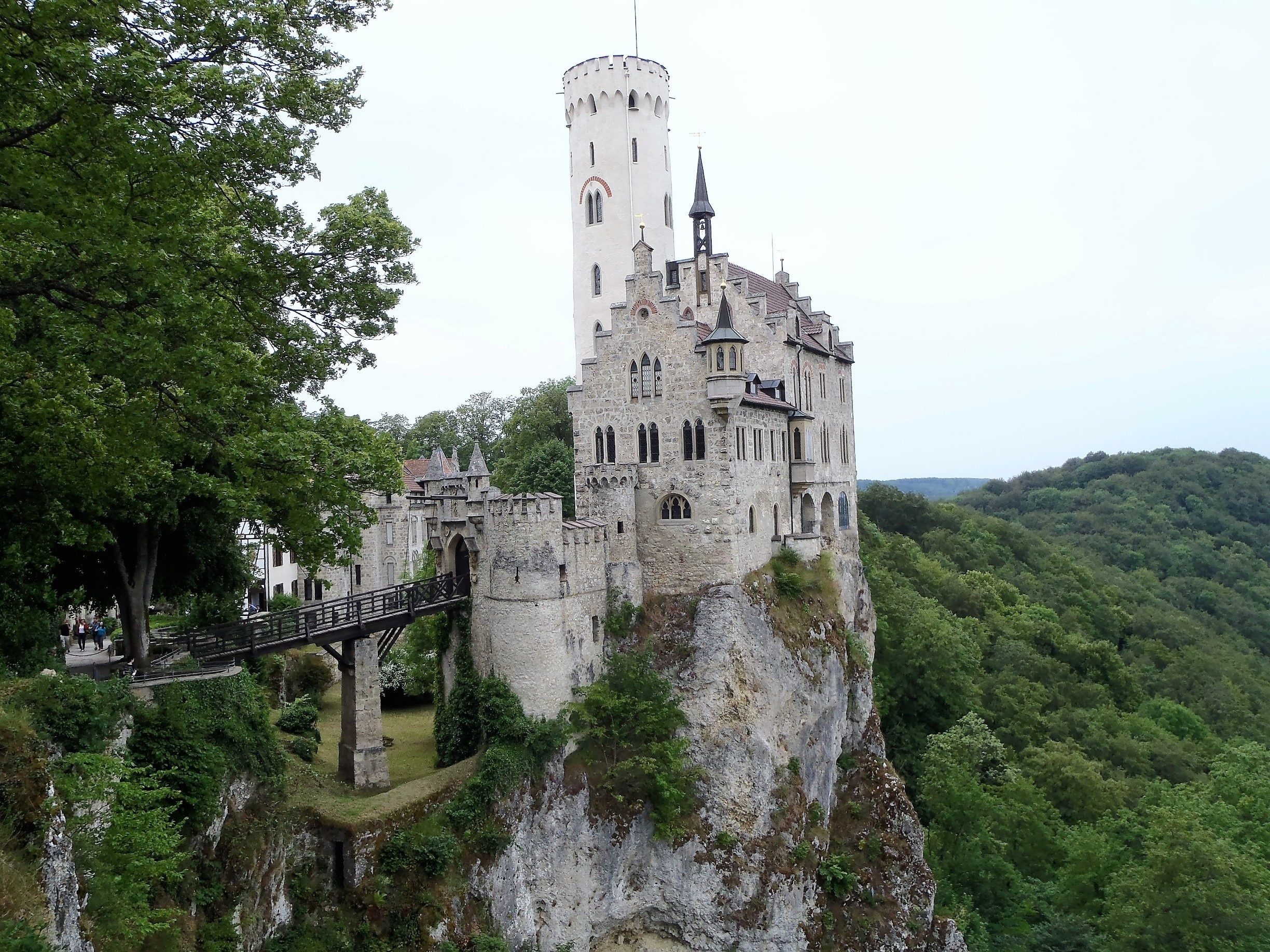 Castillo de Lichtenstein, Lichtenstein, Baden-Wuerttemberg, Alemania