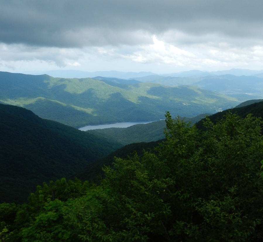 View from the Blue Ridge Parkway taken during our road trip. #parks