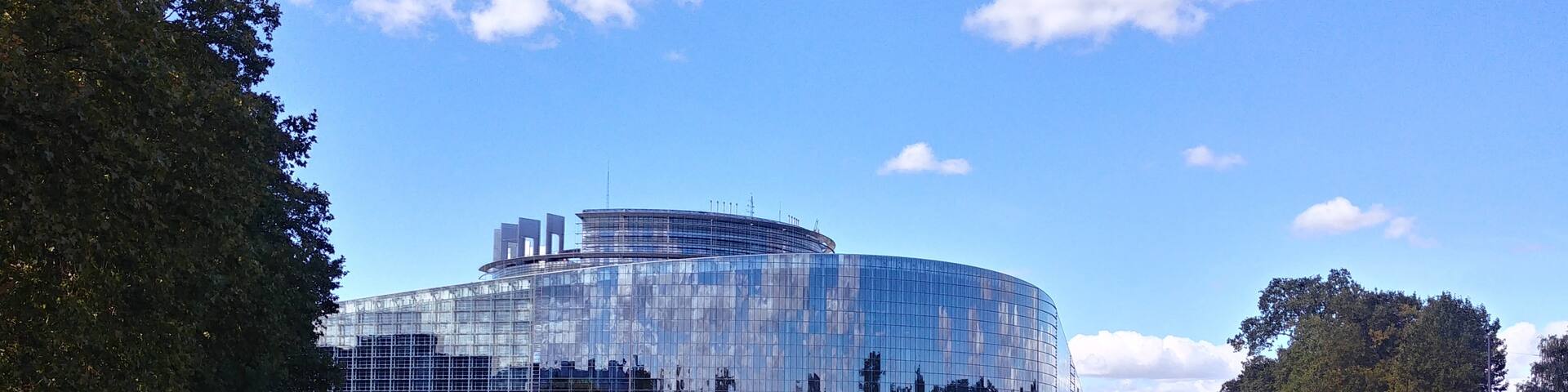 A photo taken from the river