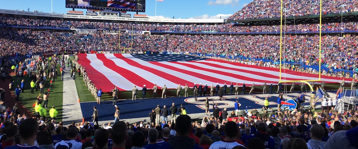 NFL Salute to Service Buffalo Bills Ralph Wilson Stadium