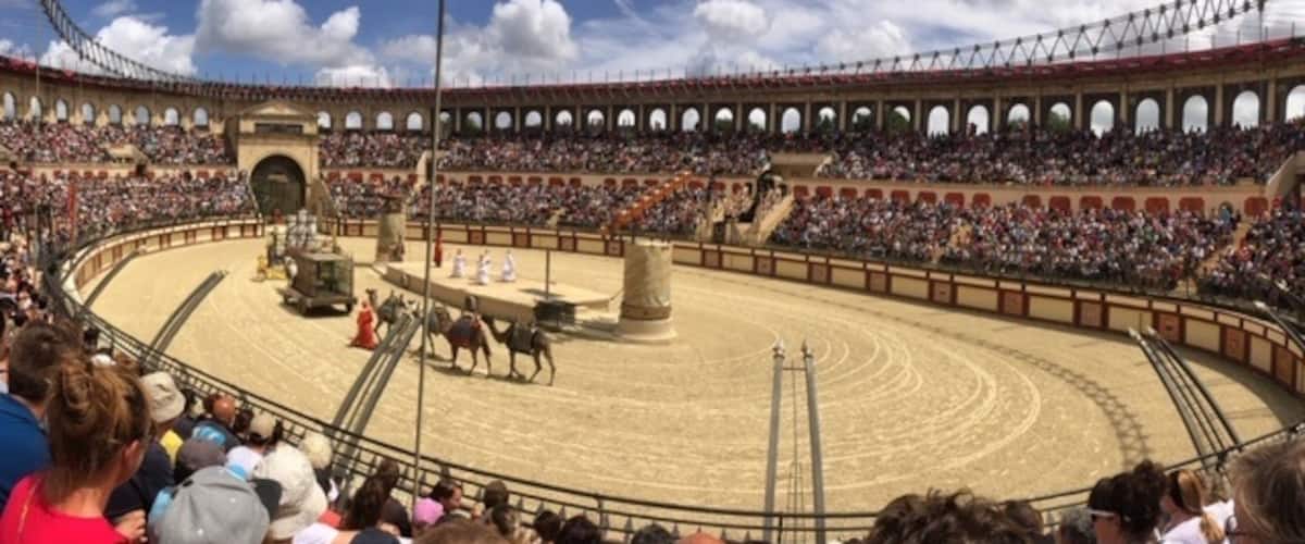 Puy du Fou is like a living museum!
It's not just a 'theme' park, as it's all about our history & about romans, vikings, gladiators, and all the decors are amazing. Very nice experience, even if you're not that into medieval stuff. 
has been voted the best theme park in the world!
#LifeAtExpedia #France