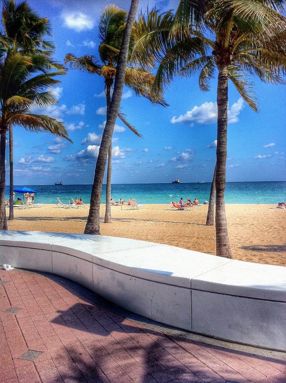 Ft. Lauderdale beach along the A1A