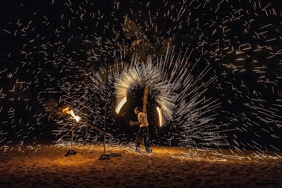 The exciting fire show on the #beach at Café del Mar Pattaya, #Thailand 🇹🇭
#LifeAtExpedia