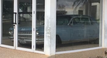 This was the vehicle used by the First president of Ghana-also found in the museum 