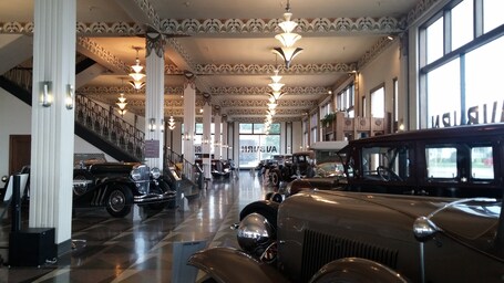 value: "The building itself is a art deco work of art and the cars are truly amazing. "
