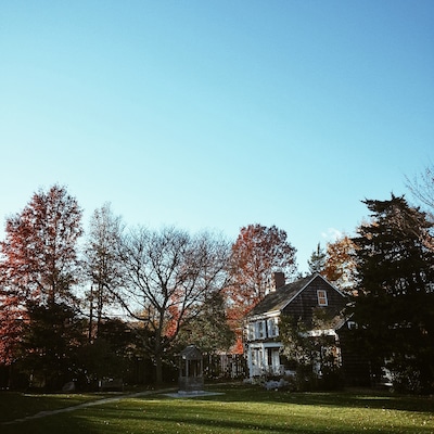 The farm house where Walt Whitman was born. Built by the poet's father in 1816 the house stands on its original foundation and a small patch of what's left of the 60acres that made up the property. Take a tour and visit the museum in the building next door. #roadtrip #museum #poets